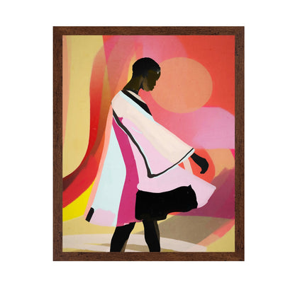Abstract Walking Figure No1