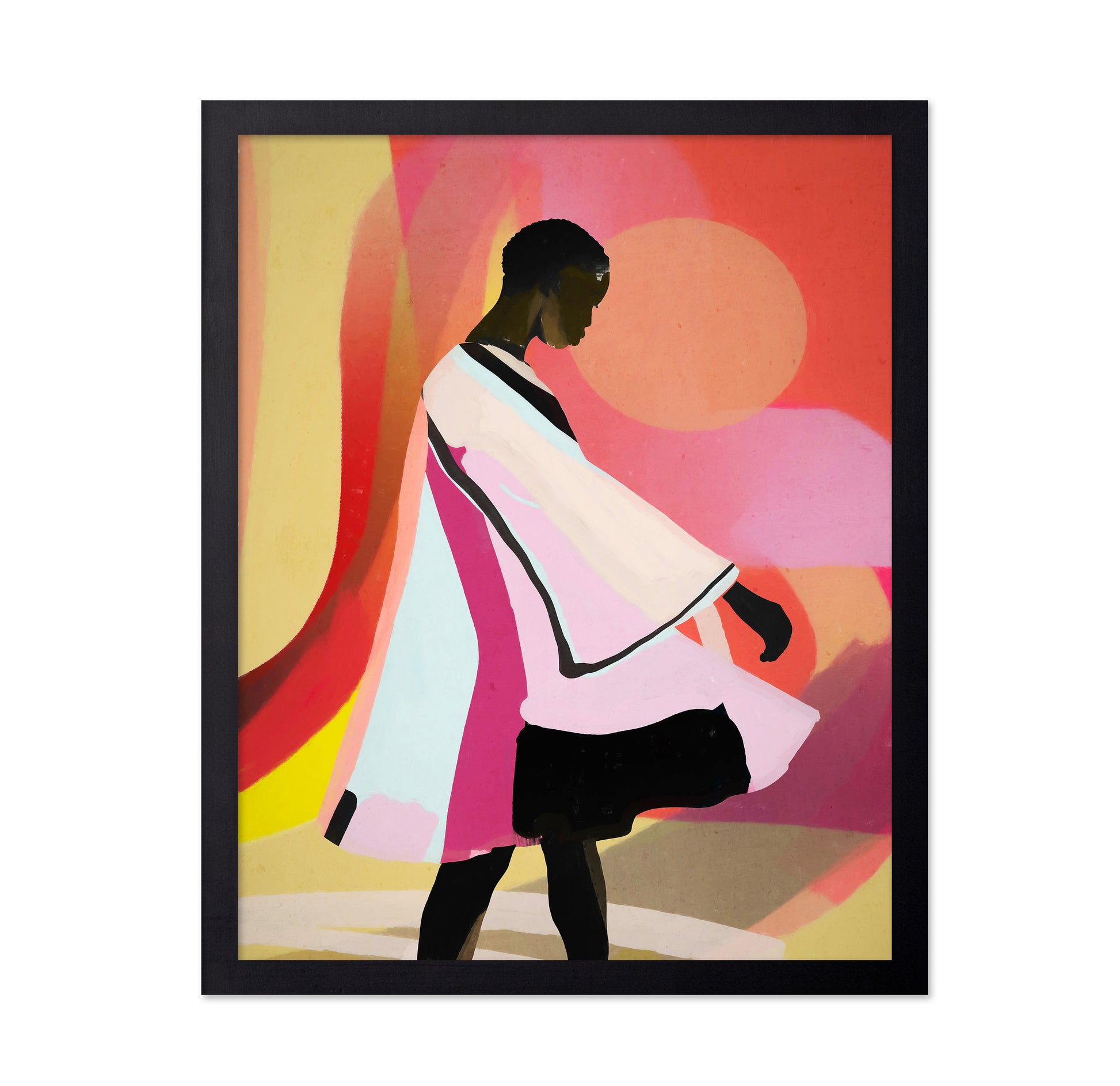 Abstract Walking Figure No1