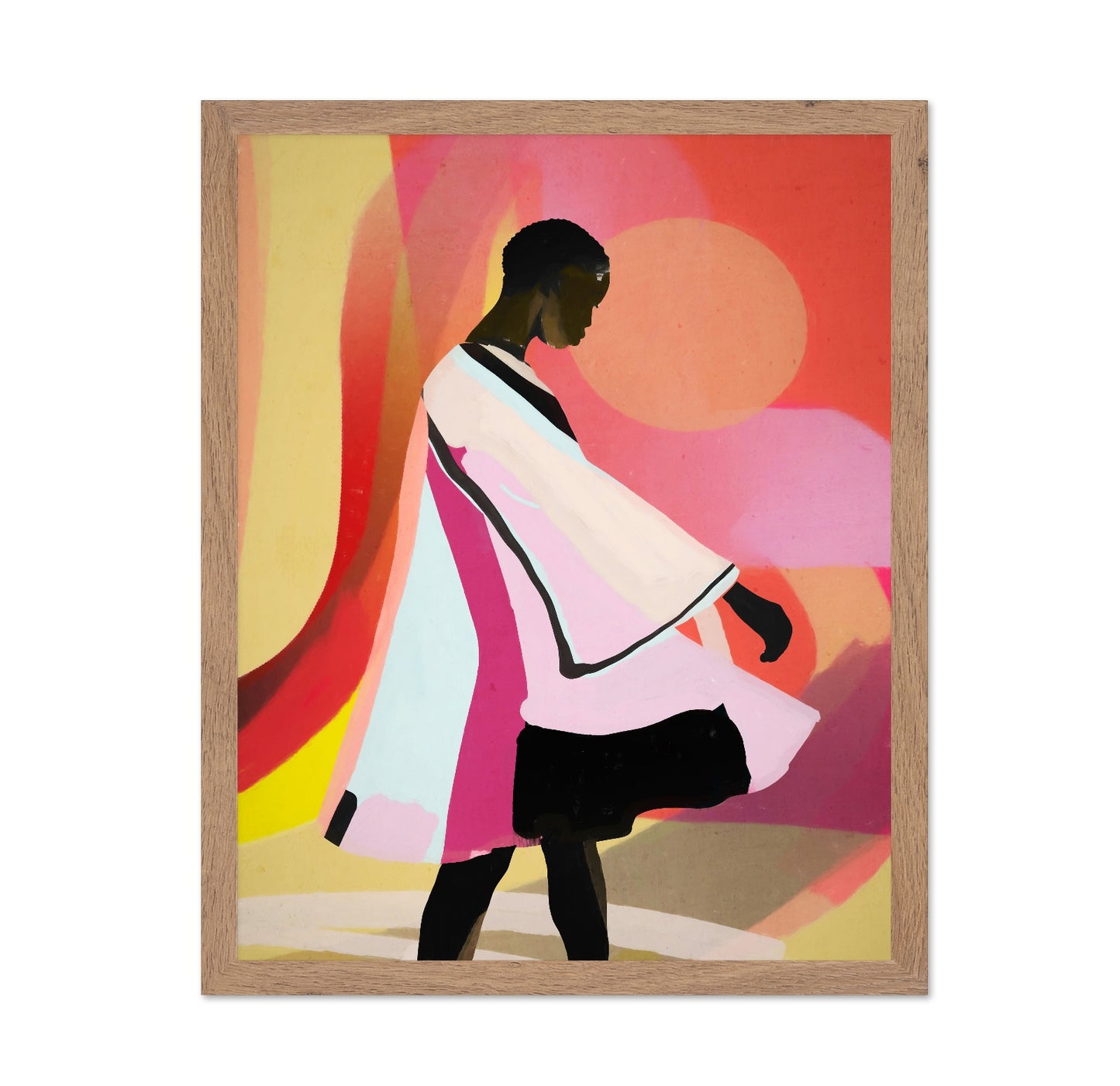 Abstract Walking Figure No1
