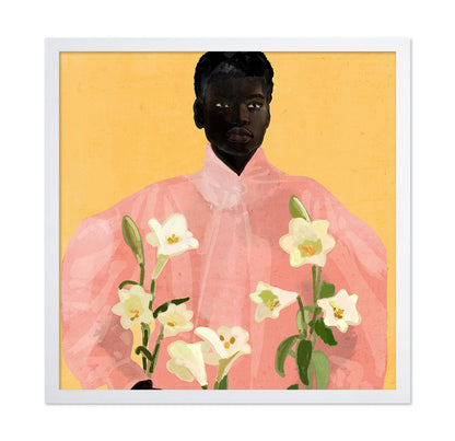 Floral Portrait Woman No5