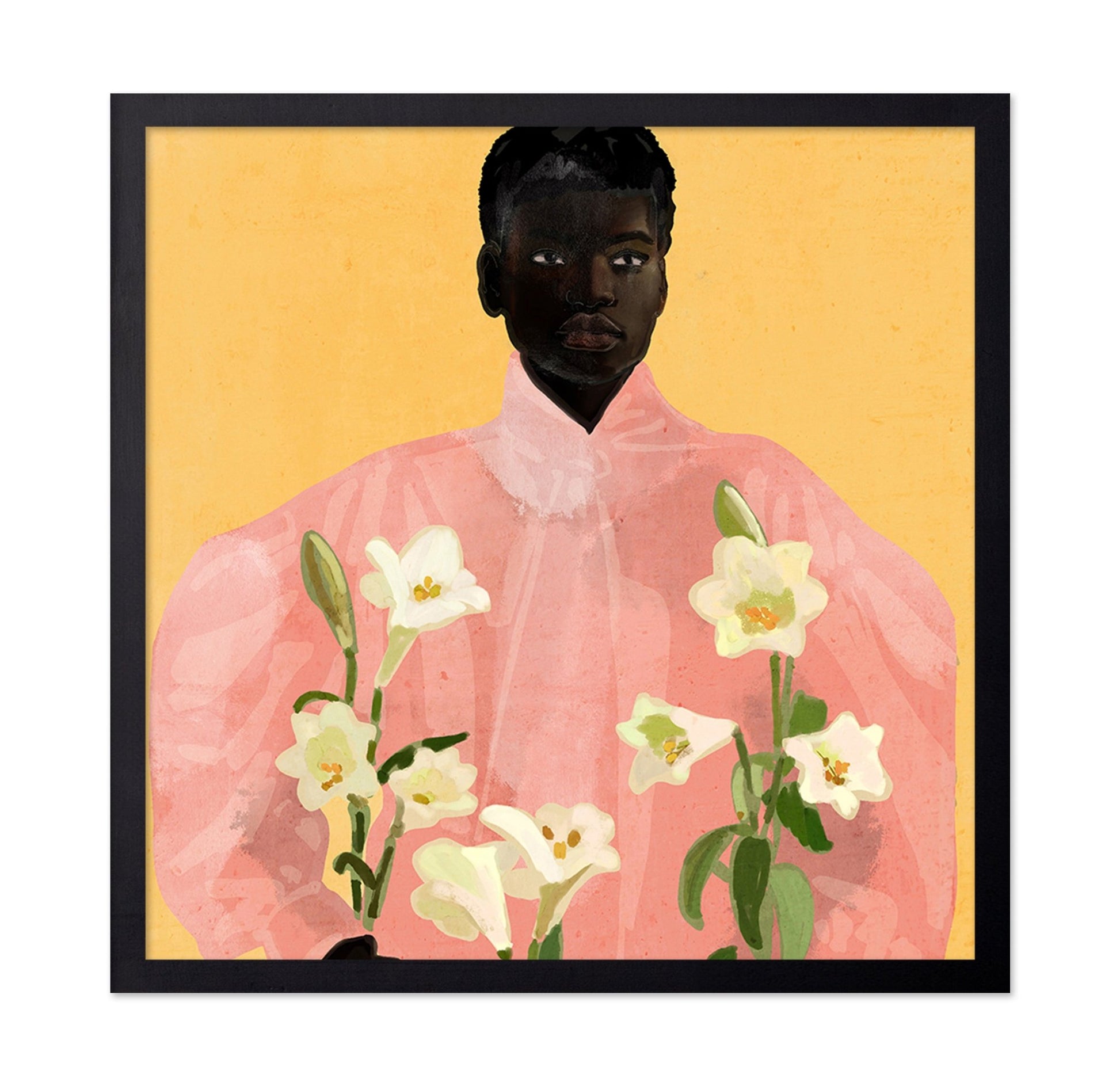 Floral Portrait Woman No5