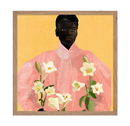 Floral Portrait Woman No5