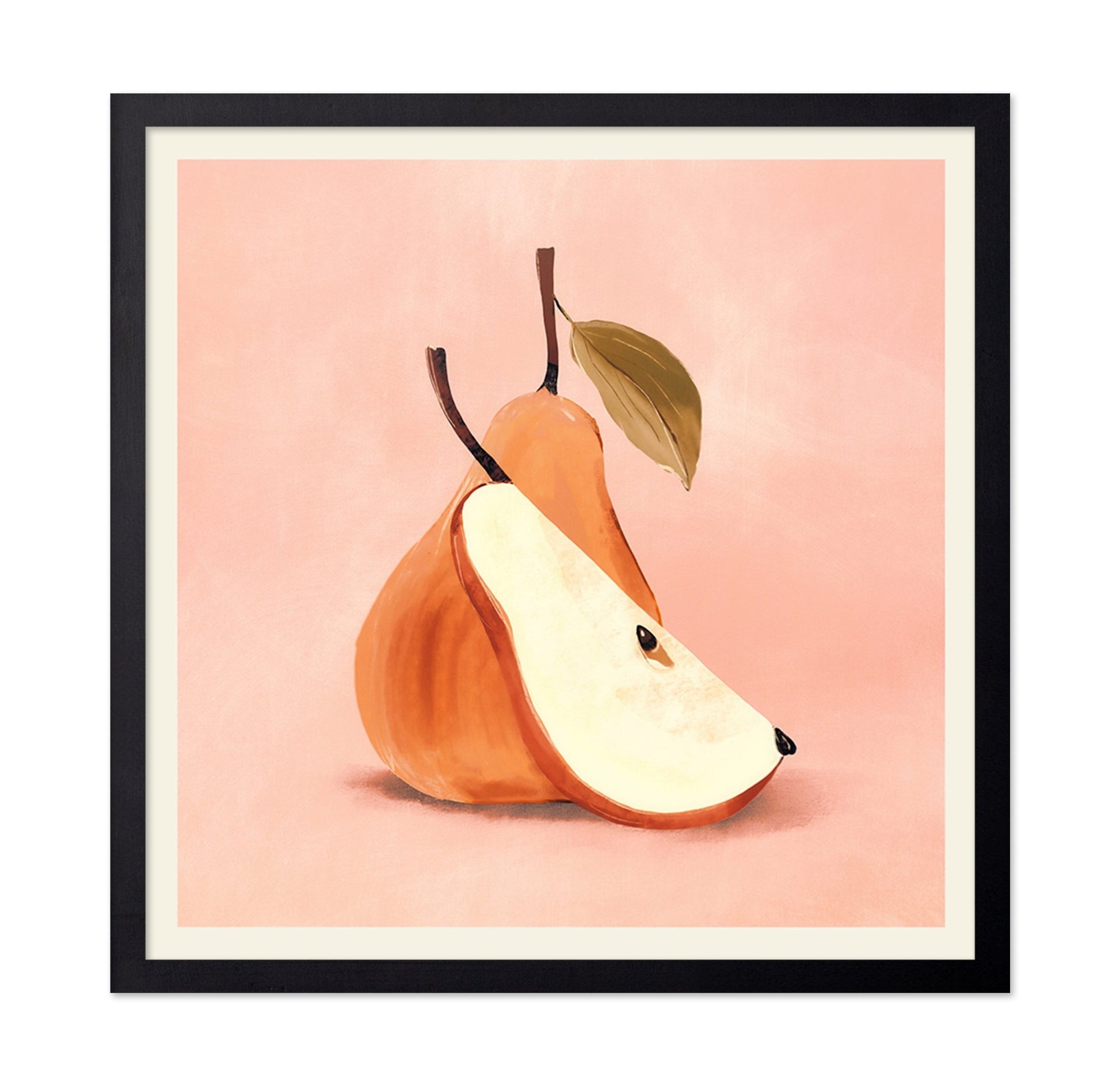 Pear Slice Illustration