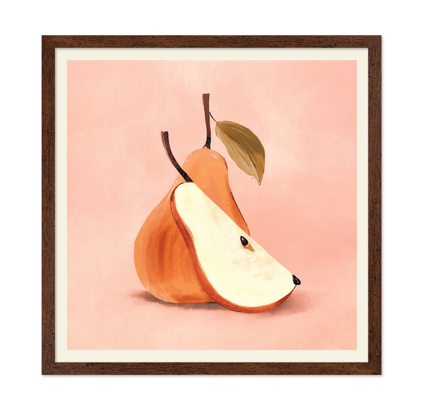Pear Slice Illustration
