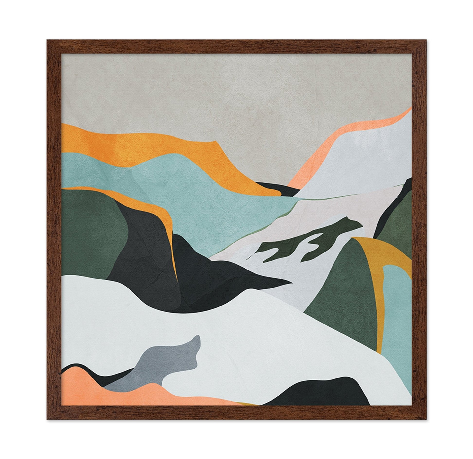 Abstract Mountain Layers No2