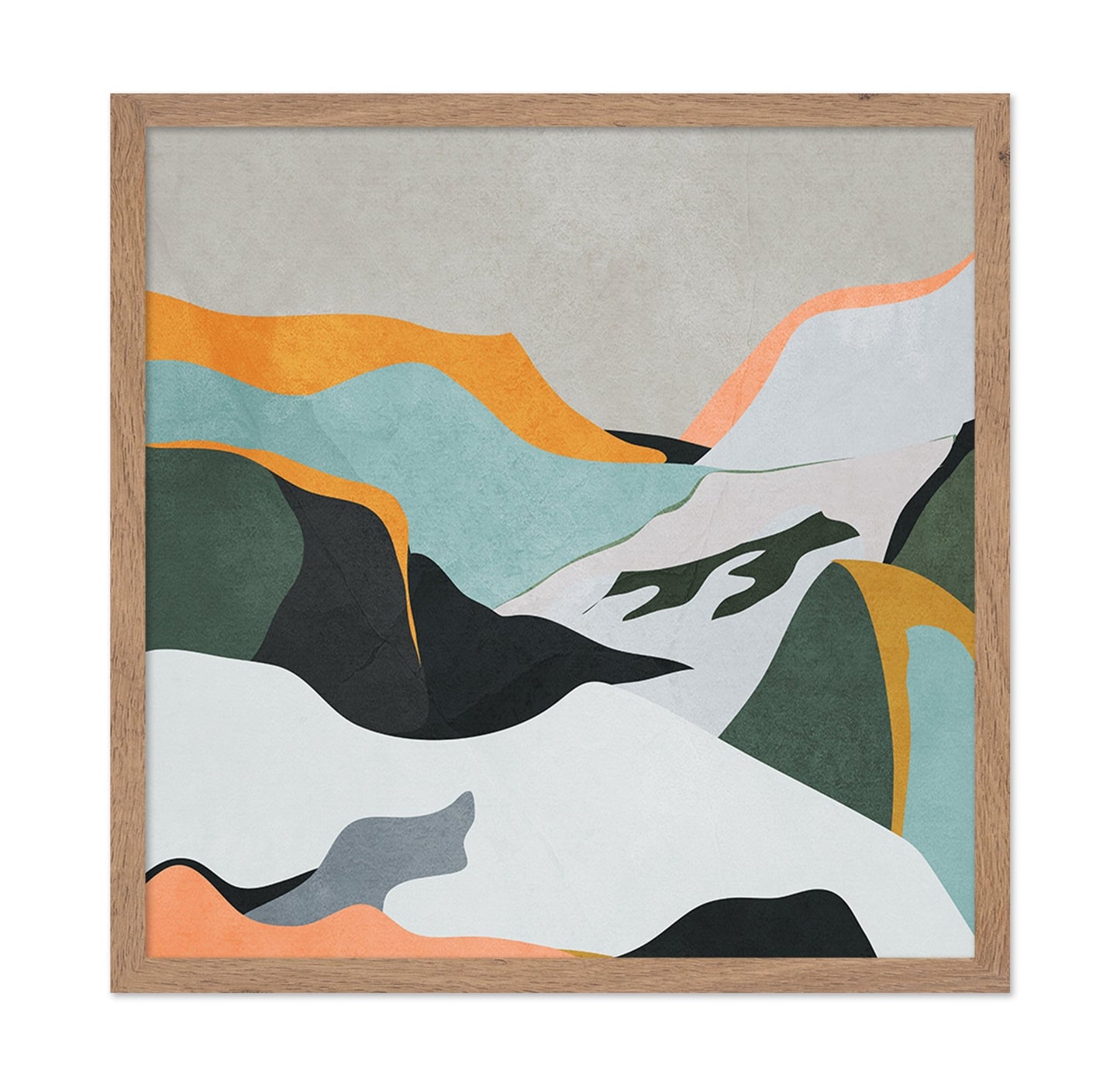 Abstract Mountain Layers No2