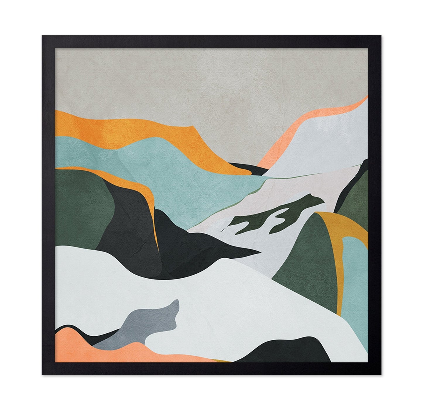 Abstract Mountain Layers No2