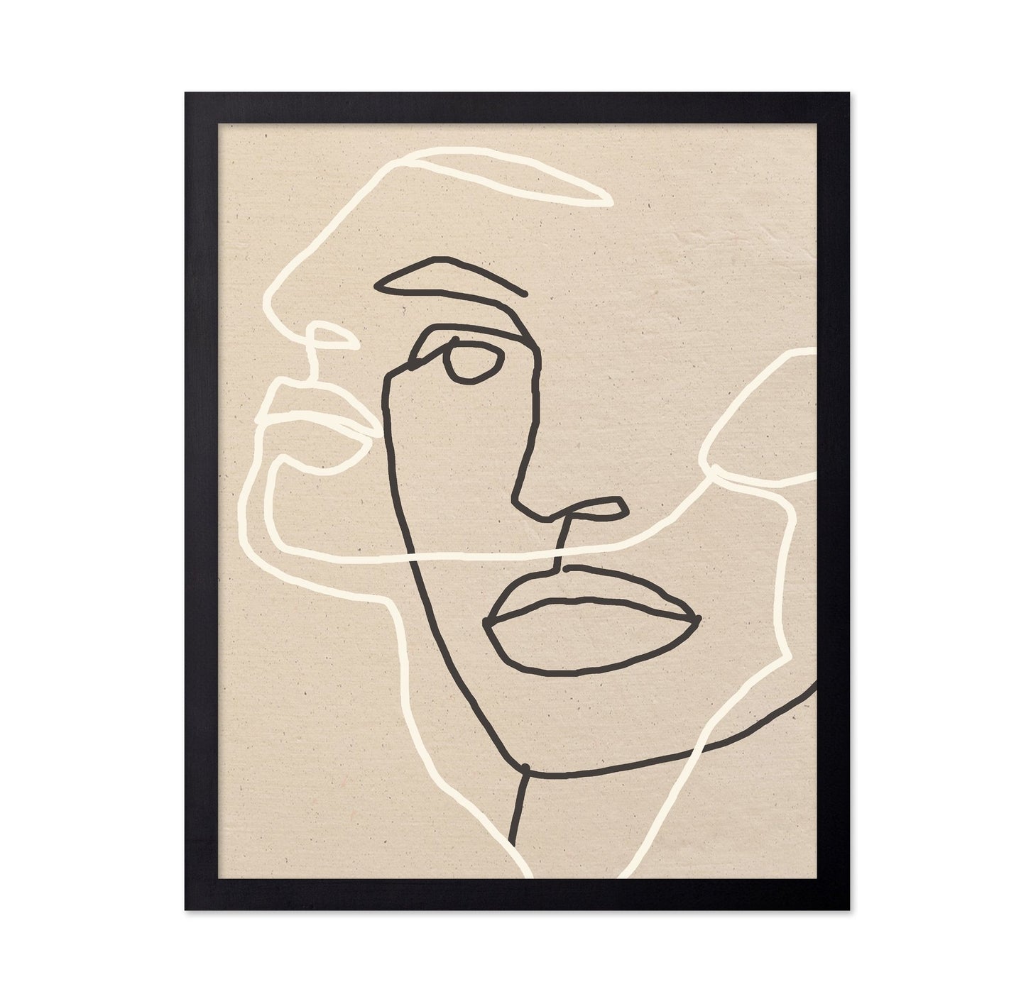 Abstract Line Face No1