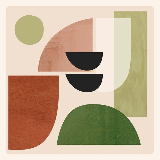 Earthy Geometric Shapes