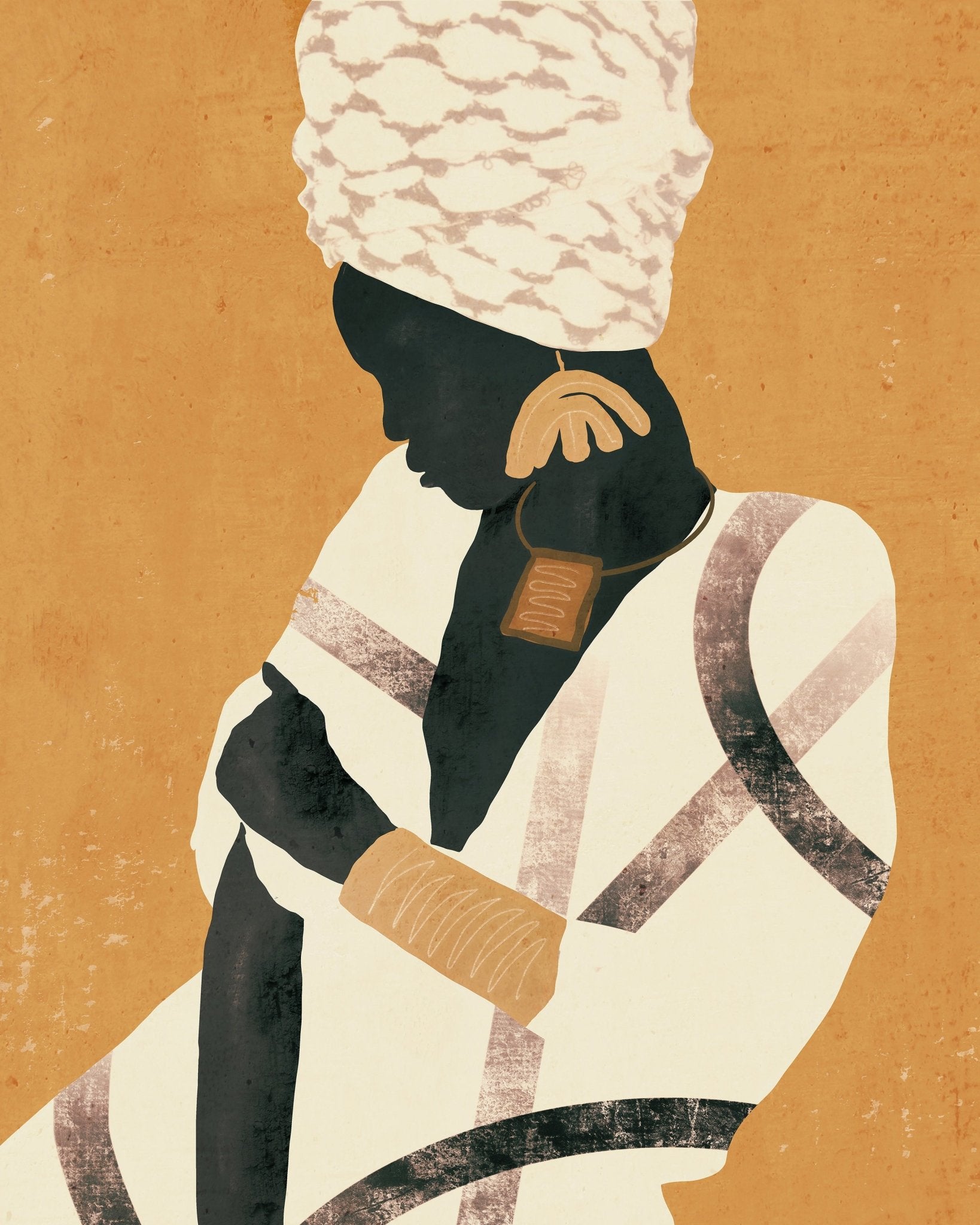 Elegant African Portrait