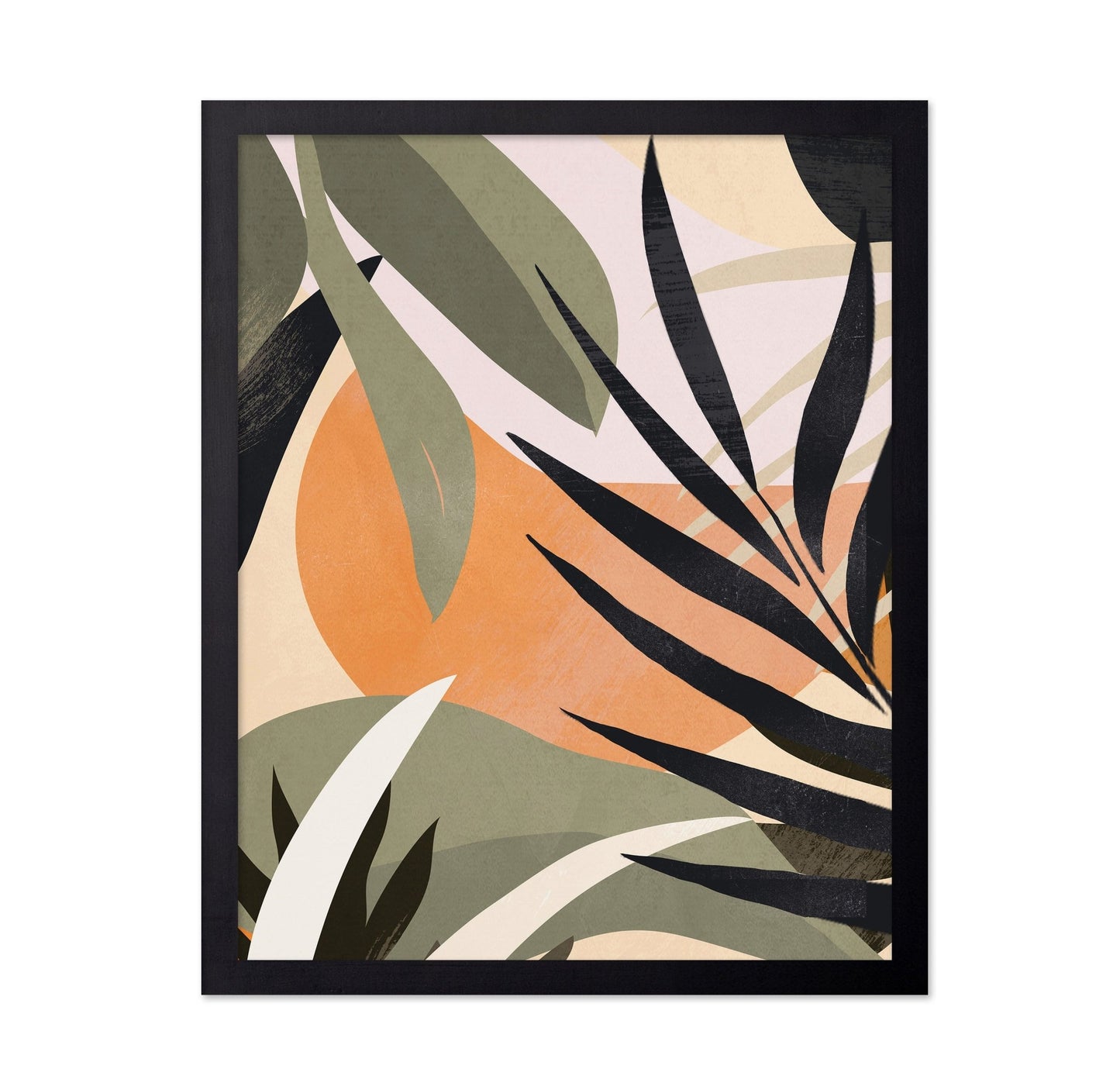 Tropical Abstract Leaves