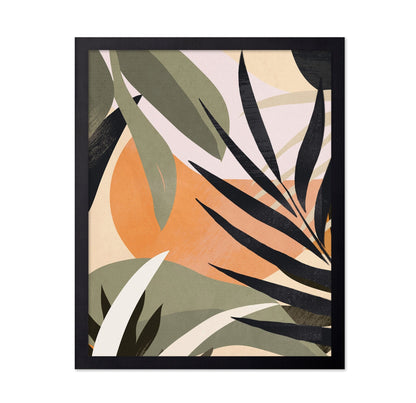 Tropical Abstract Leaves