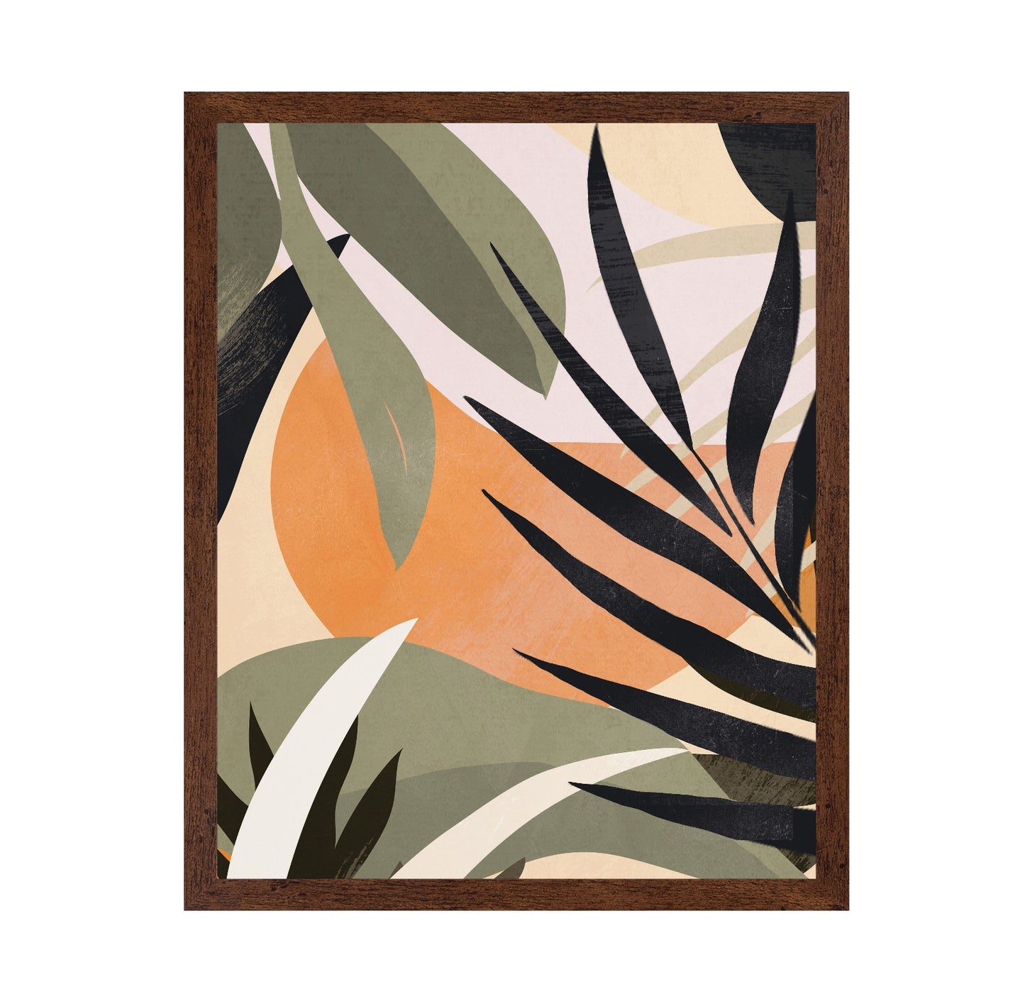 Tropical Abstract Leaves