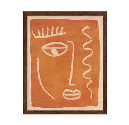 Abstract Line Face No2