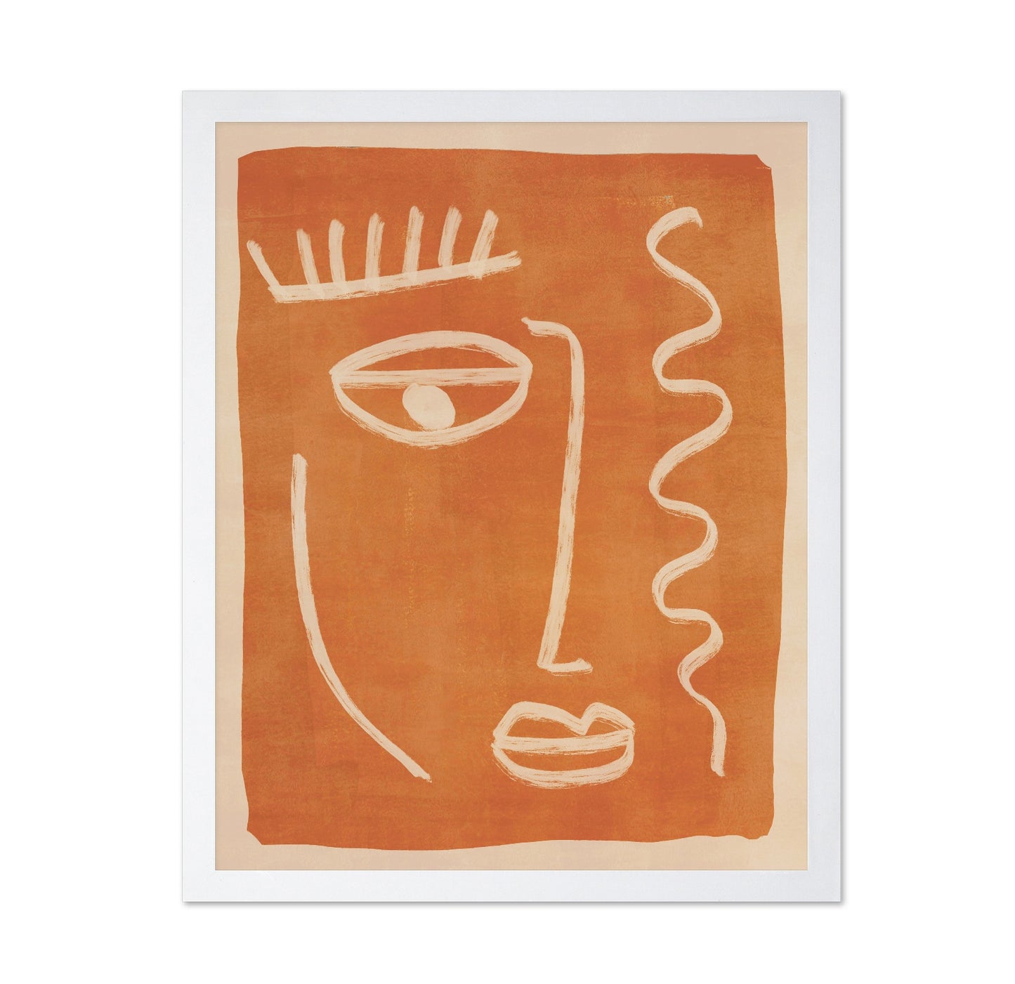 Abstract Line Face No2