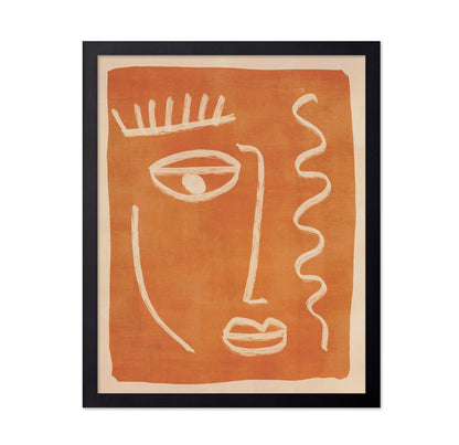 Abstract Line Face No2