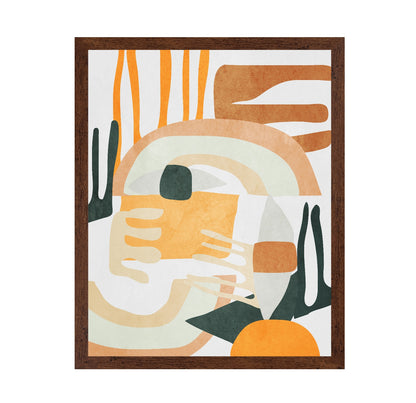 Warm Abstract Shapes No2