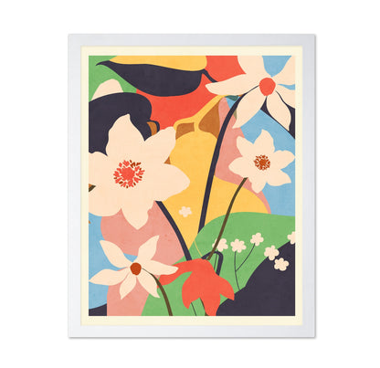 Colorful Floral Abstract No2