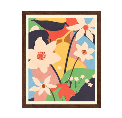 Colorful Floral Abstract No2