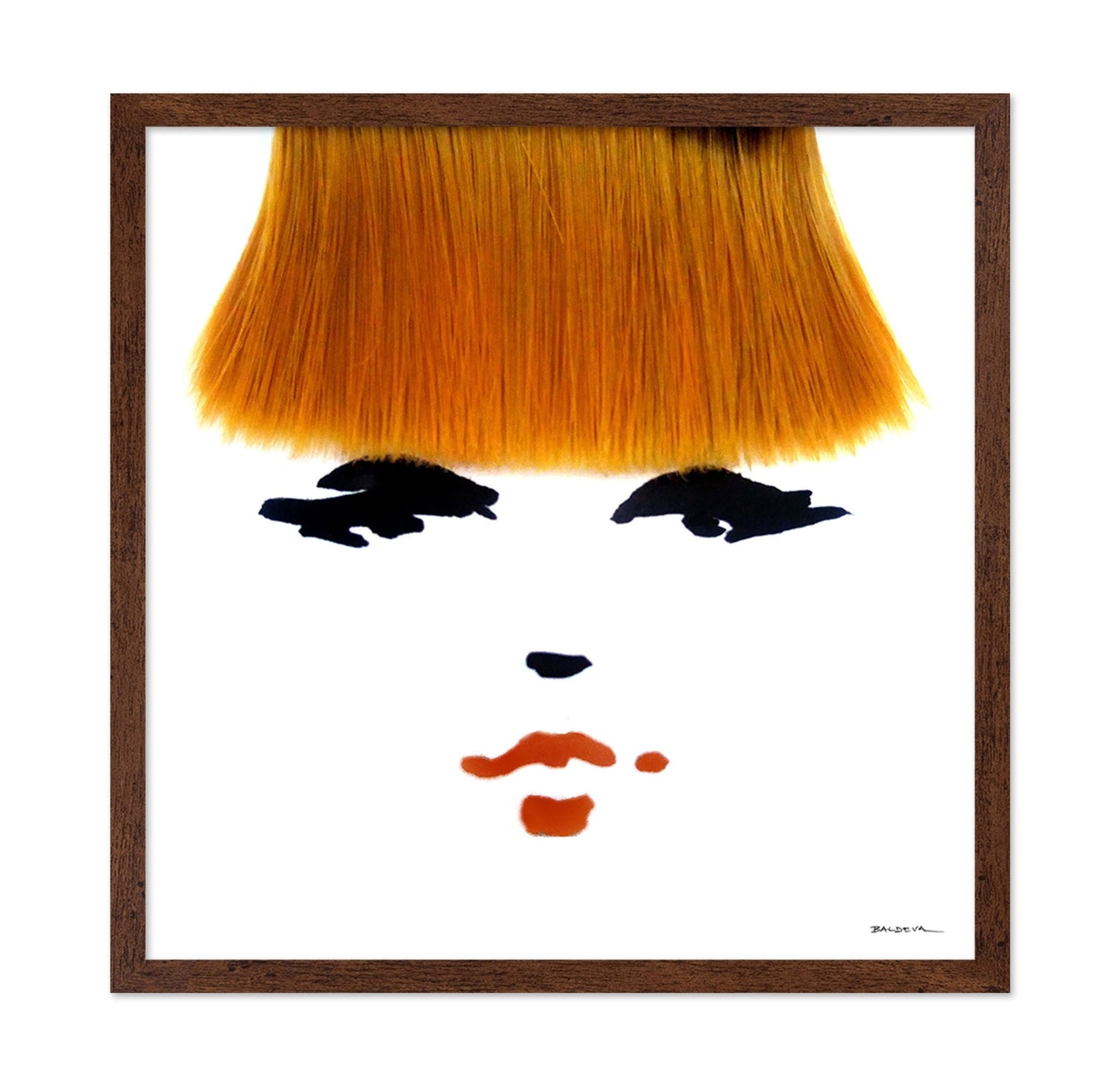 Minimal Face Illustration