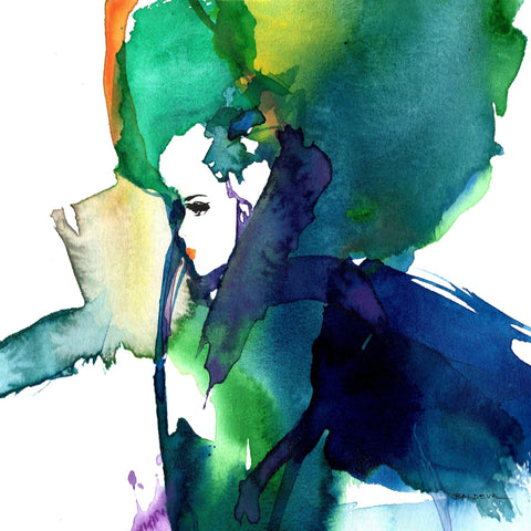 Colorful Abstract Portrait No1