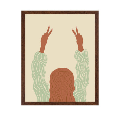 Peace Hands Illustration