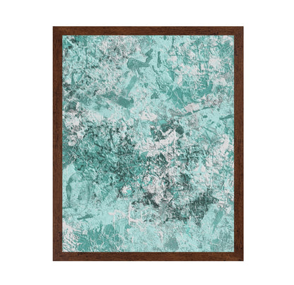 Textured Teal Abstract