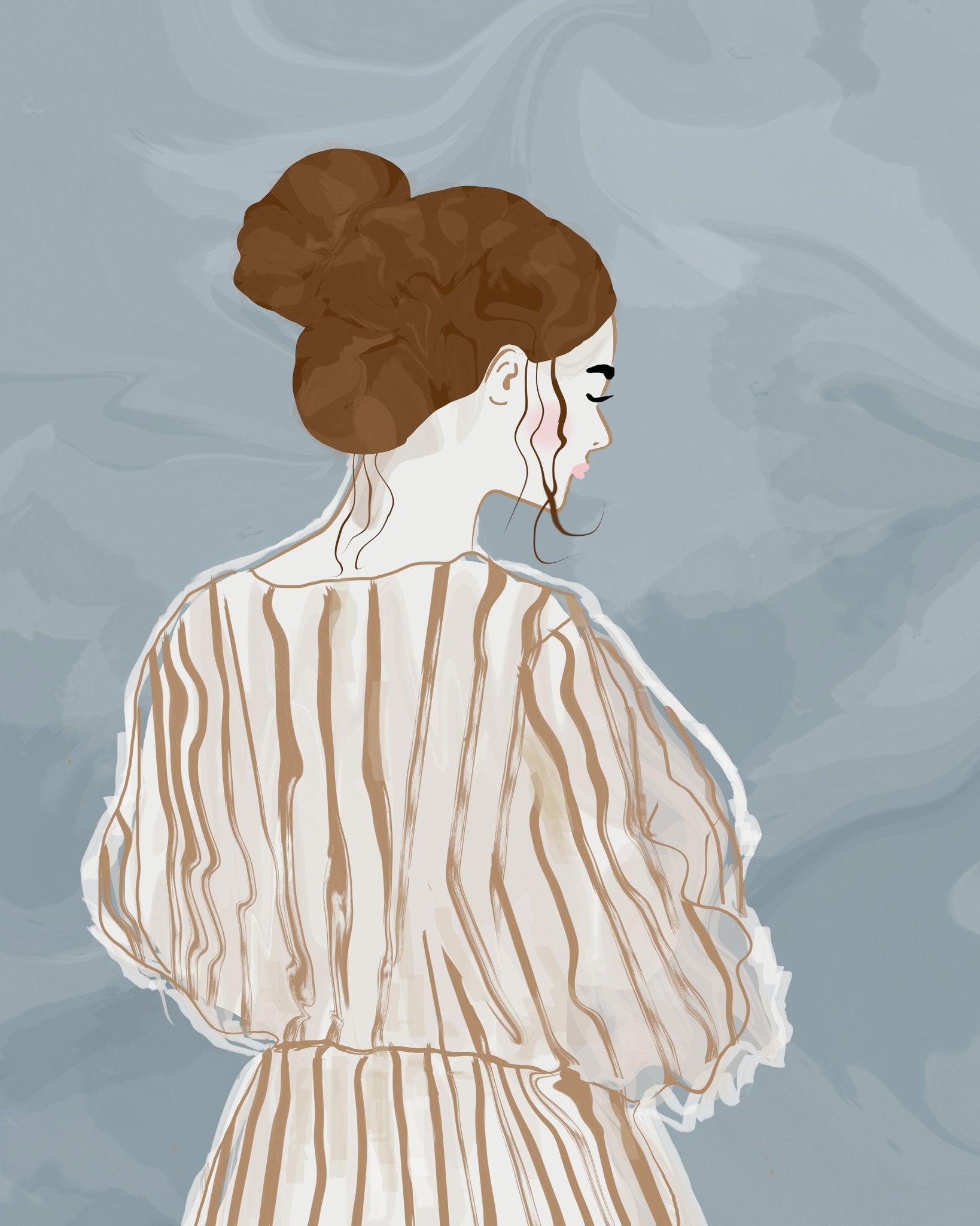 Elegant Back Portrait No2