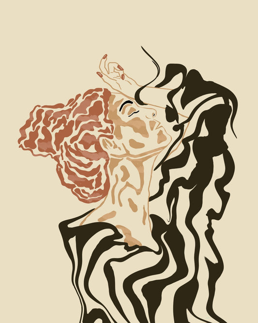 Abstract Female Portrait