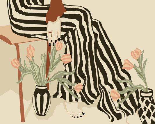 Striped Dress Figure