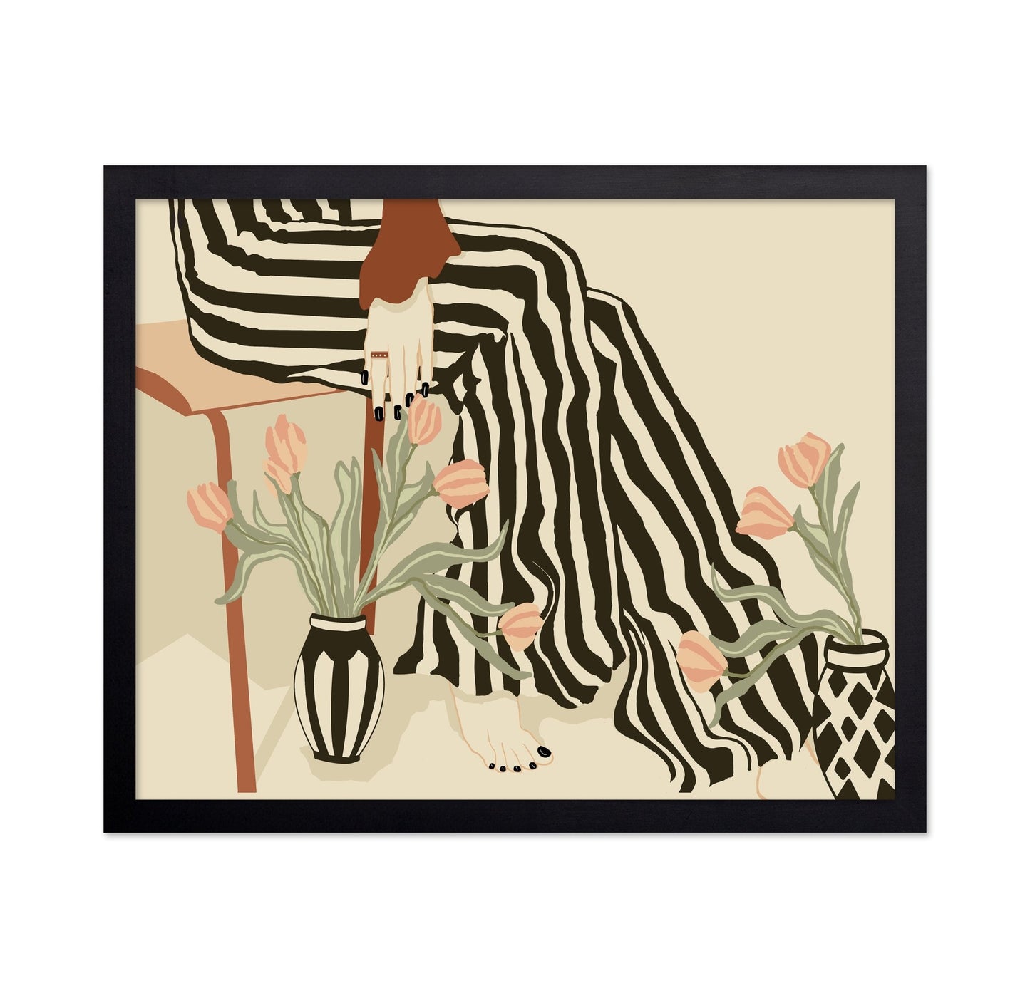 Striped Dress Figure