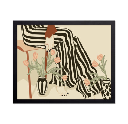 Striped Dress Figure