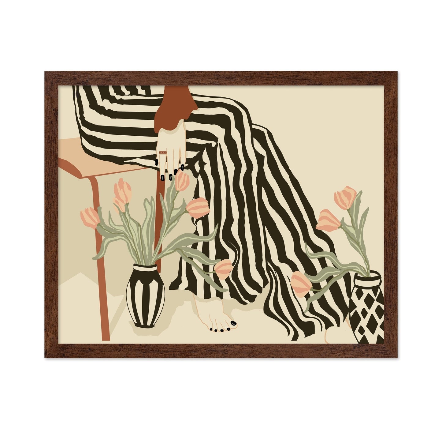 Striped Dress Figure
