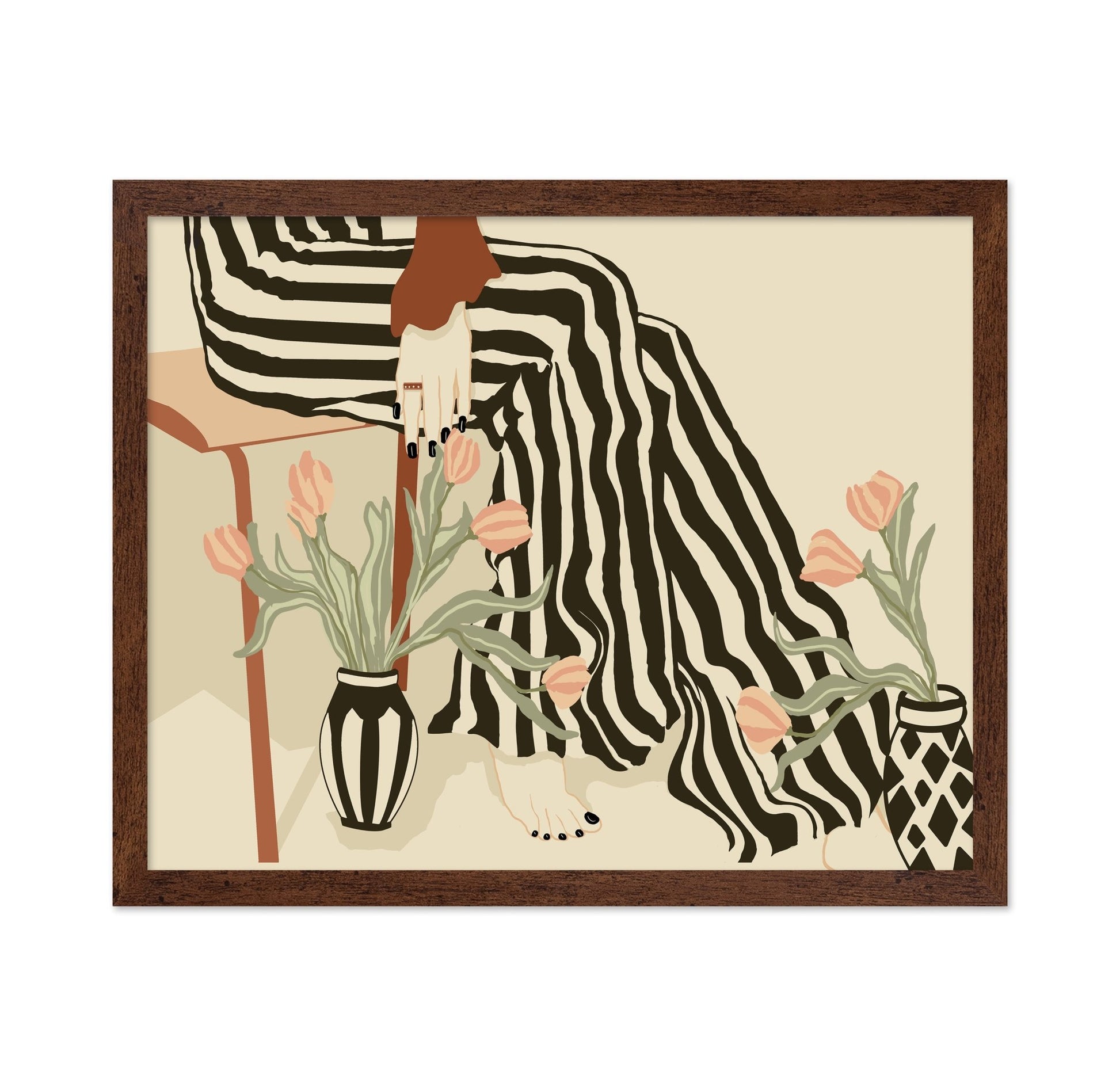 Striped Dress Figure