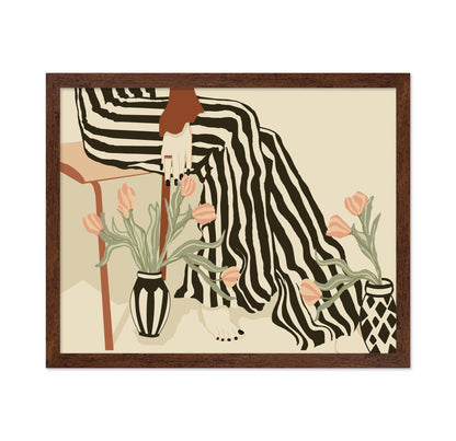 Striped Dress Figure