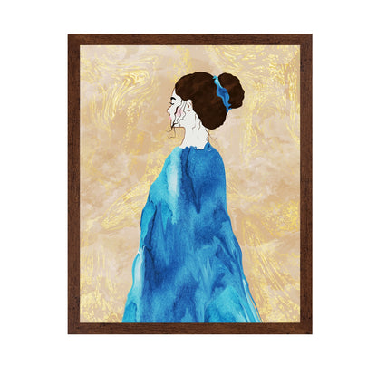 Blue Dress Elegance
