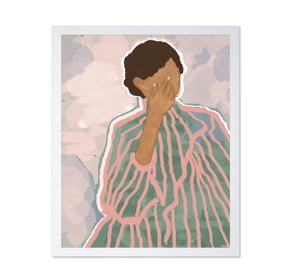 Soft Striped Portrait