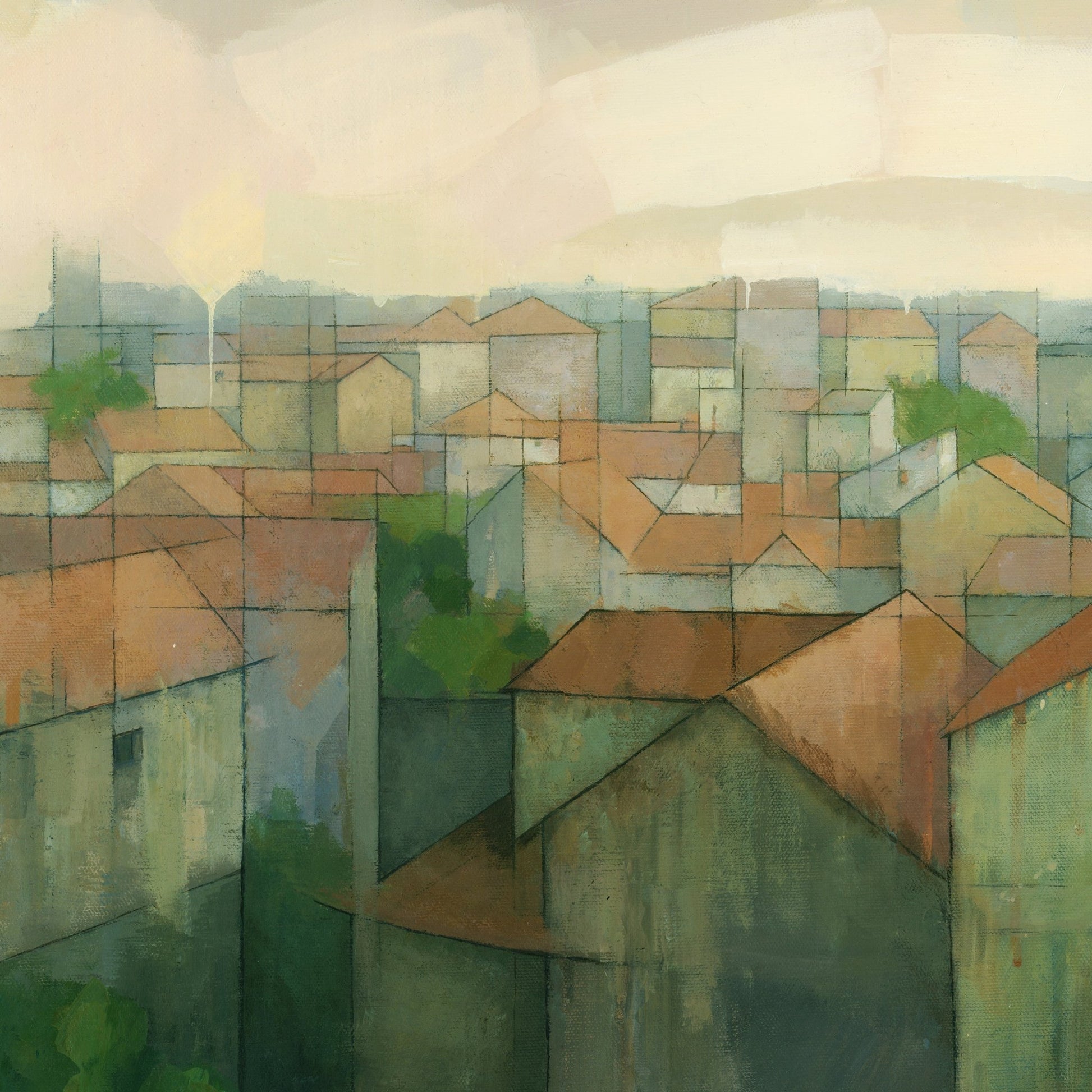 Quiet Rooftop Town