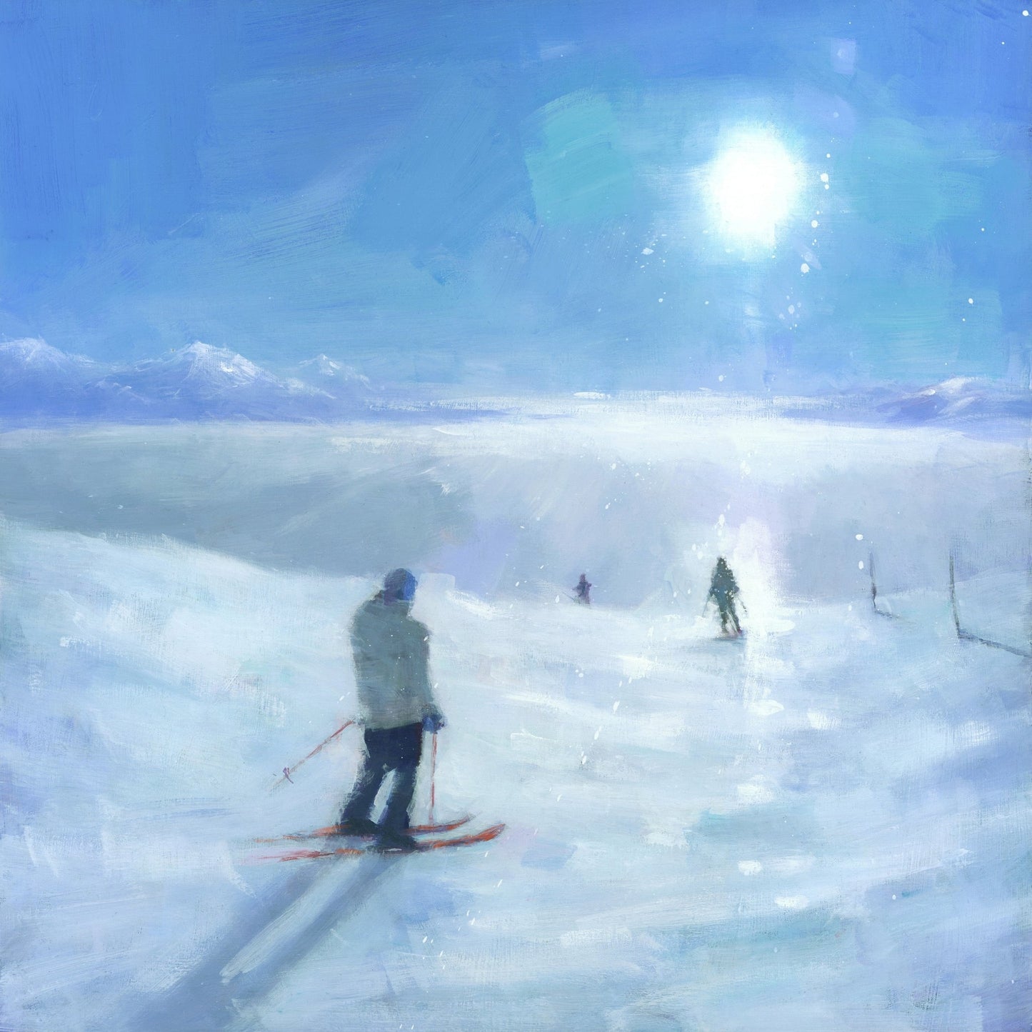 Sunny Ski Day