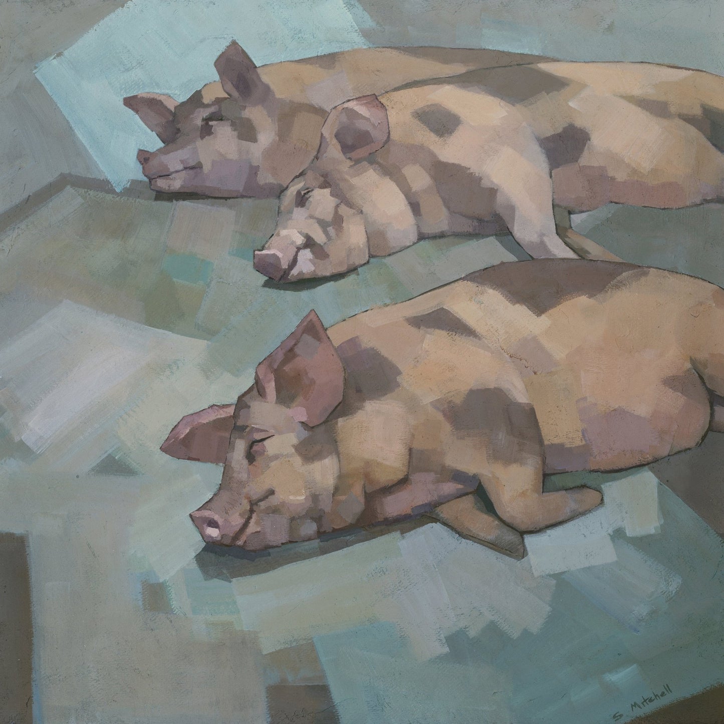 Sleeping Piglets