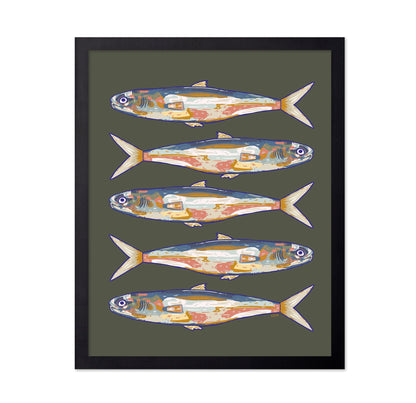 Coastal Fish Pattern