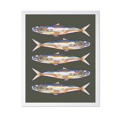 Coastal Fish Pattern