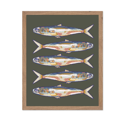 Coastal Fish Pattern