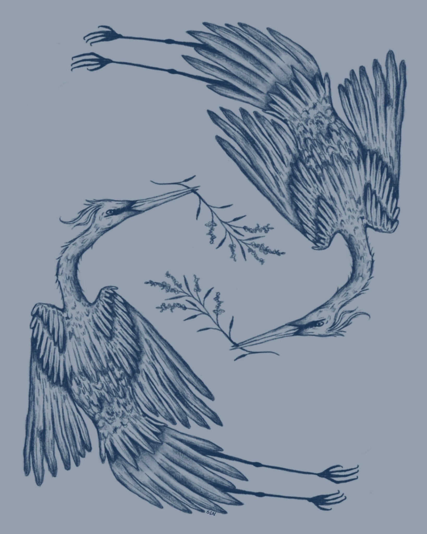 Crane Flight Stud