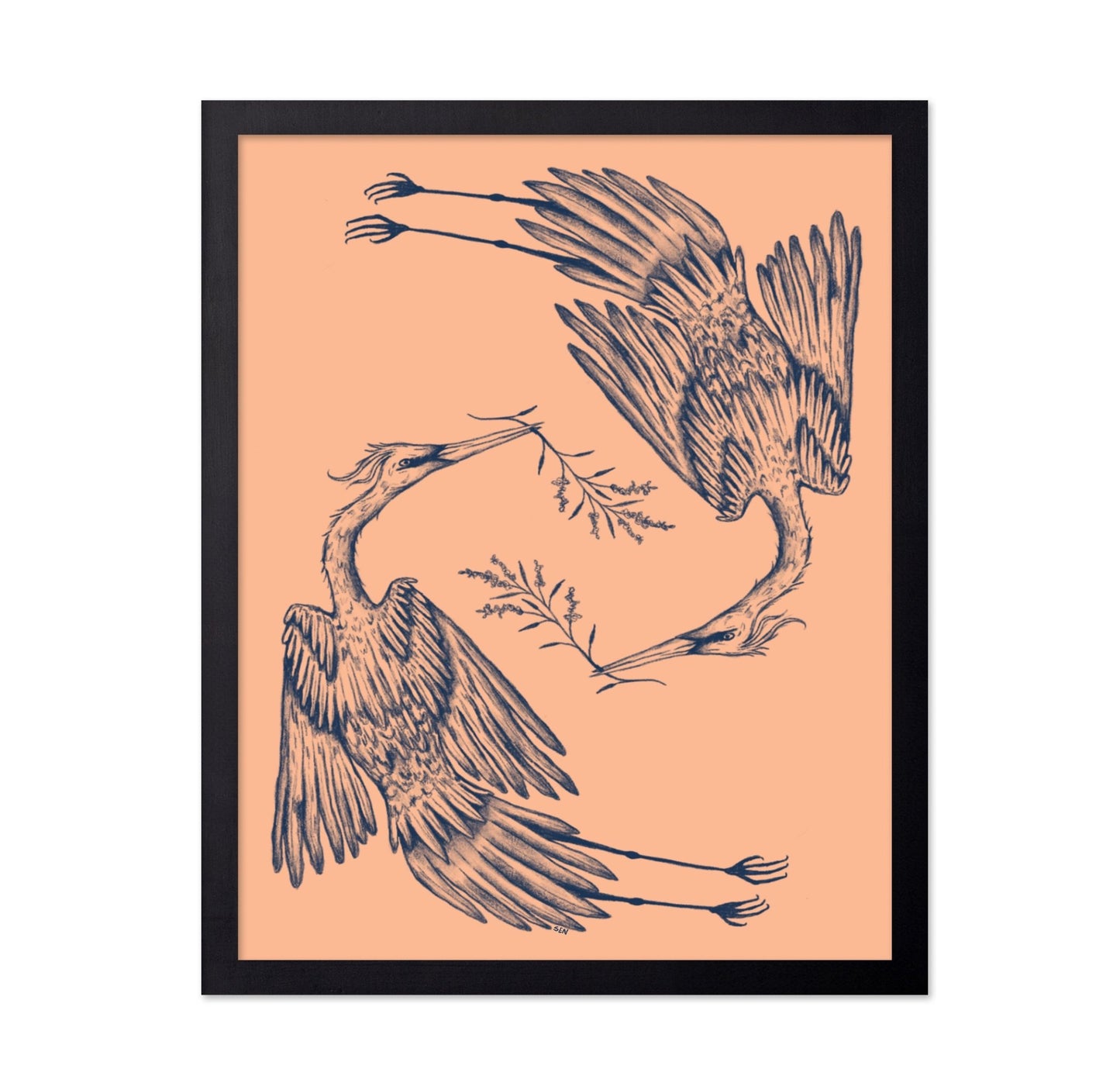 Graceful Crane Dance