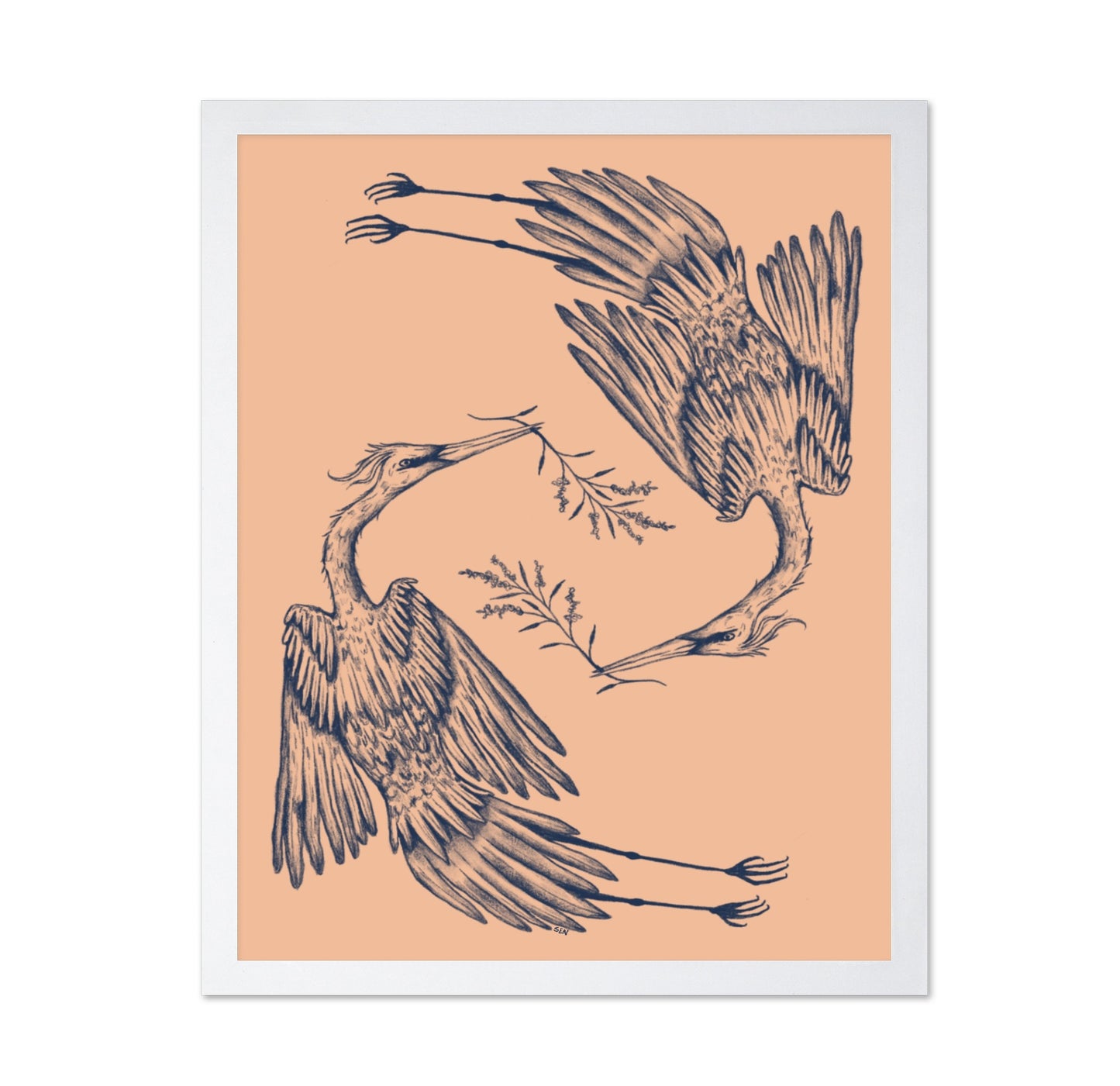 Graceful Crane Dance