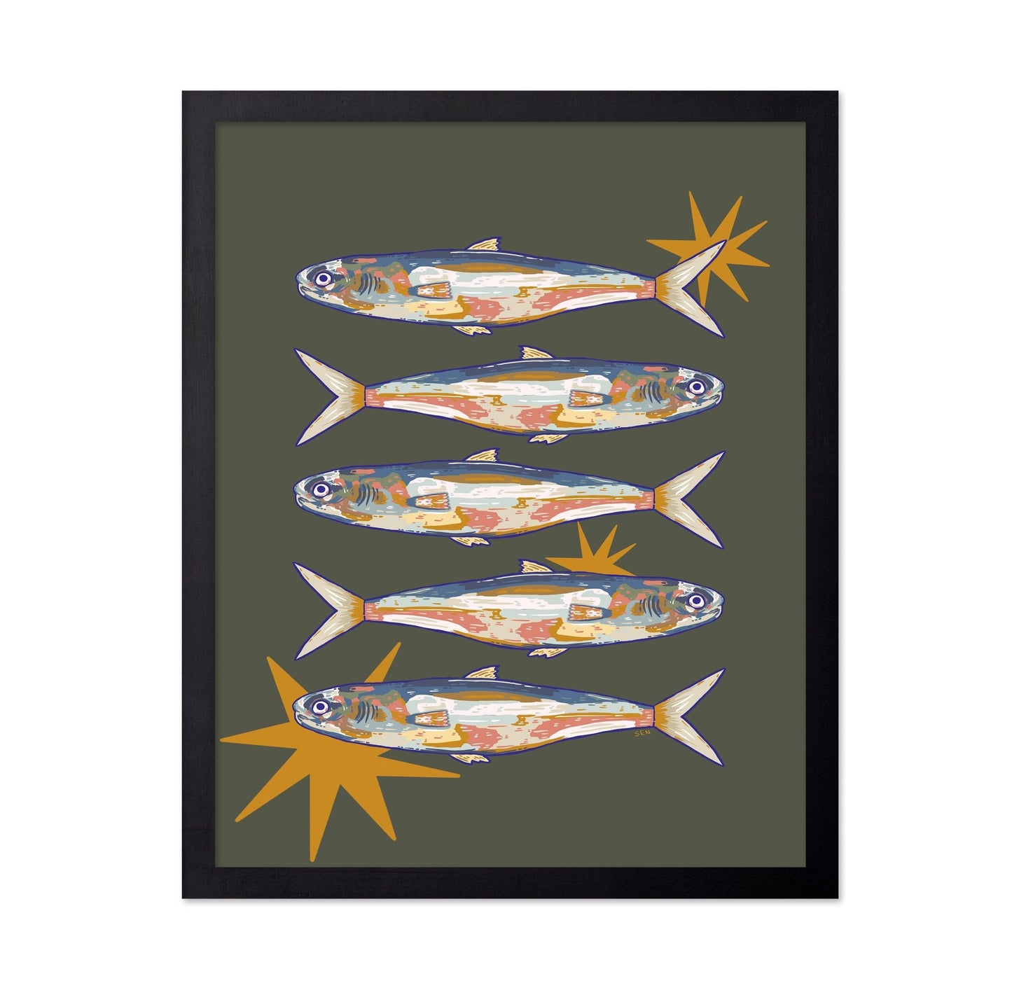 Sardine Pattern No1