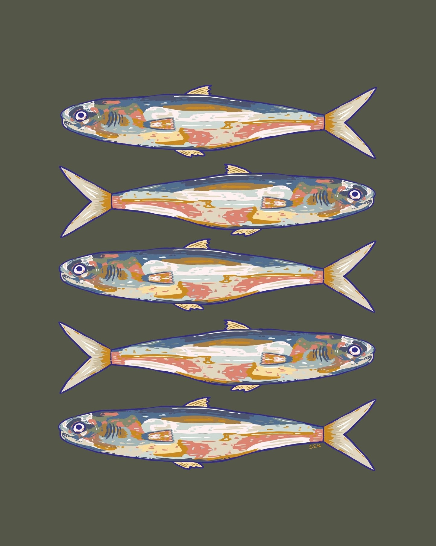 Sardine Pattern No2