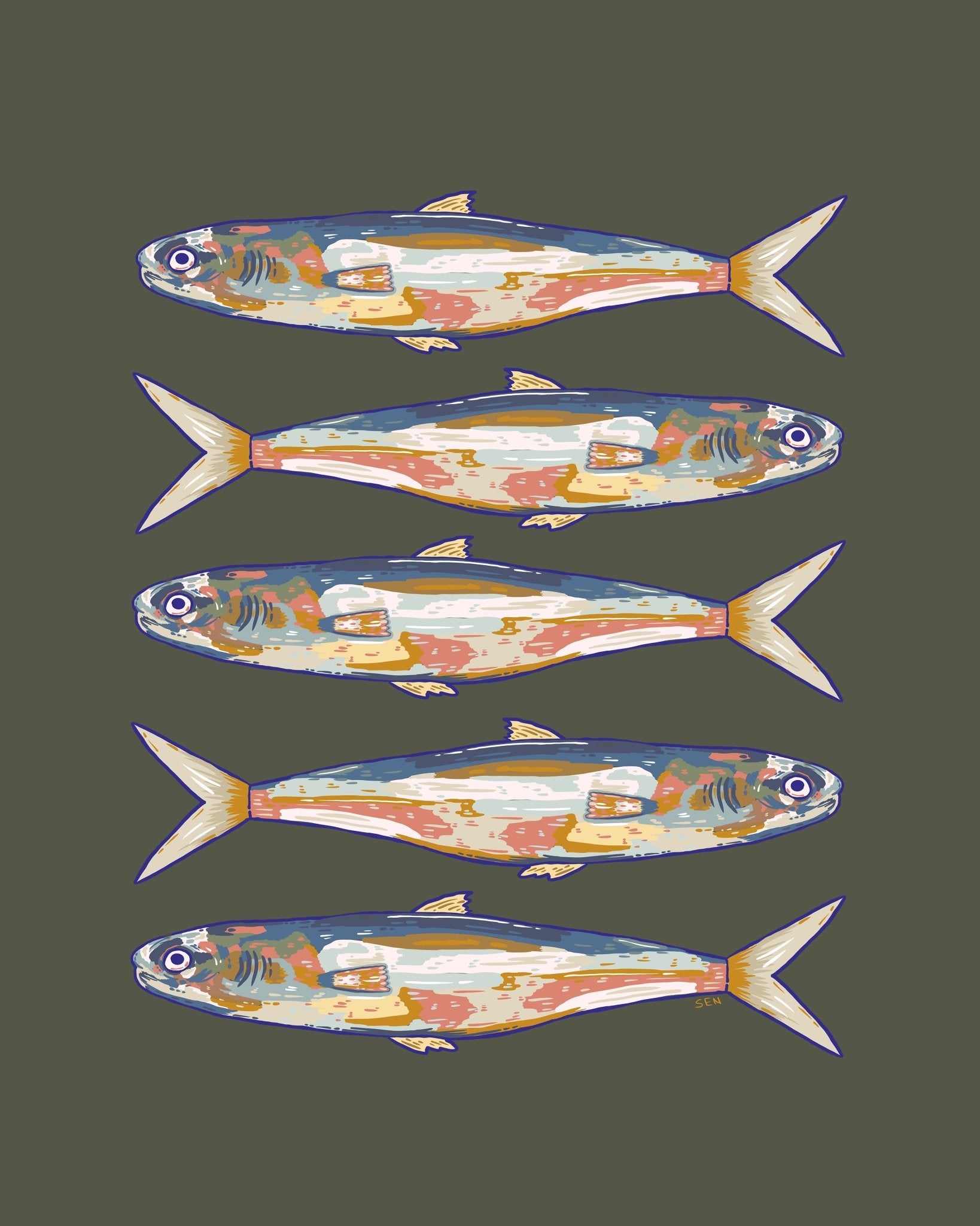 Sardine Pattern No2