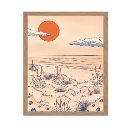 Desert Sunset Coast